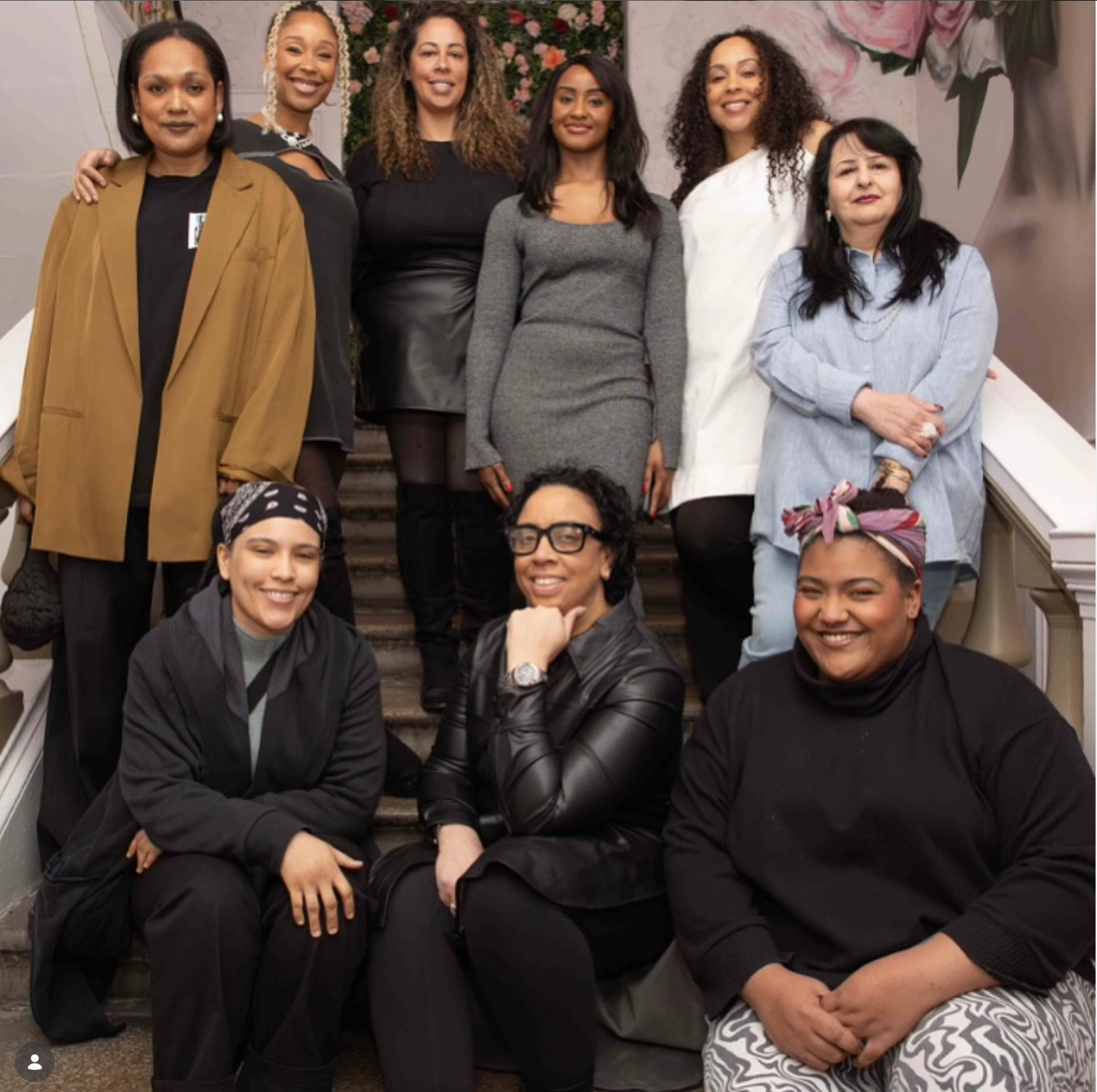 ARTLLM cohort standing together on a staircase